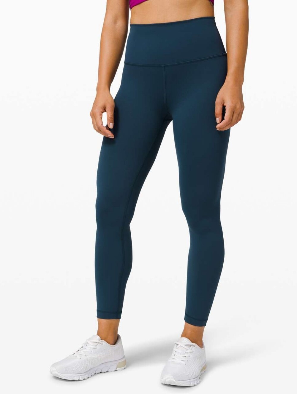 Lululemon Wunder Train High-Rise Tight 25" In Submarine (deep Teal) Size 8